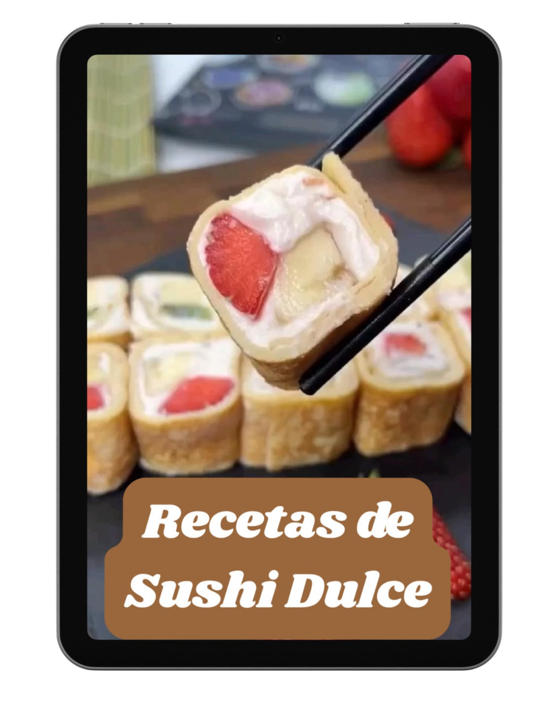 🍣🍫 Dulce Fusión Argentina, Aprendé a preparar Sushi Dulce Premium desde cero.